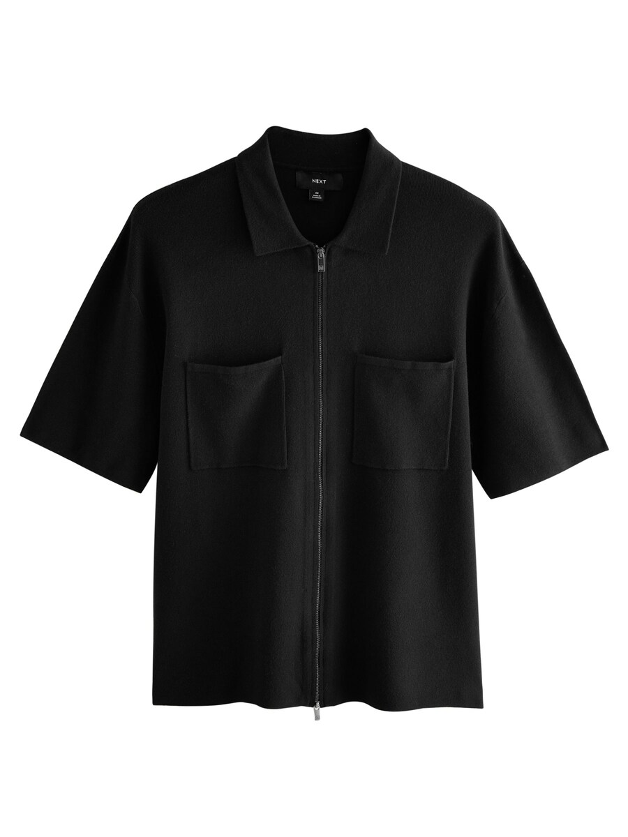 Рубашка на пуговицах Next, черный
Рубашка на пуговицах Next, черный
