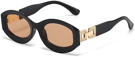 Винтажные овальные солнцезащитные очки 2026 года для женщин, ретро-очки, женские солнцезащитные очки, зеленые защитные очки, очки с защитой от УФ-излучения UV400 MTZJH, Black Brown
Винтажные овальные солнцезащитные очки 2026 года для женщин, ретро-очки, женские солнцезащитные очки, зеленые защитные очки, очки с защитой от УФ-излучения UV400 MTZJH, Black Brown