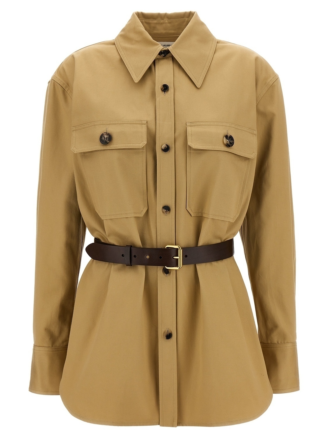 Рубашка 'Saharienne' SAINT LAURENT, бежевый
Рубашка 'Saharienne' SAINT LAURENT, бежевый