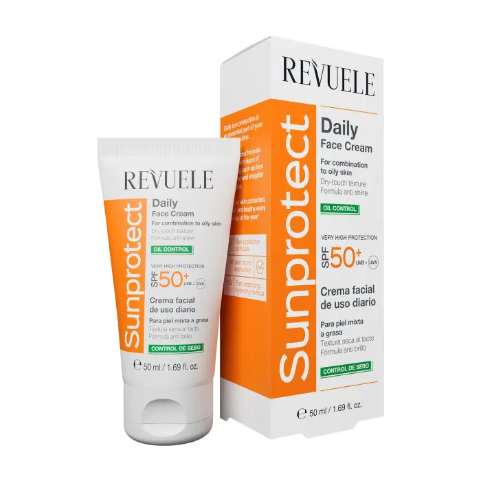 Солнцезащитный крем sunprotect crema facial diaria control de sebo spf50+ Revuele, количество 1 штука
Солнцезащитный крем sunprotect crema facial diaria control de sebo spf50+ Revuele, количество 1 штука