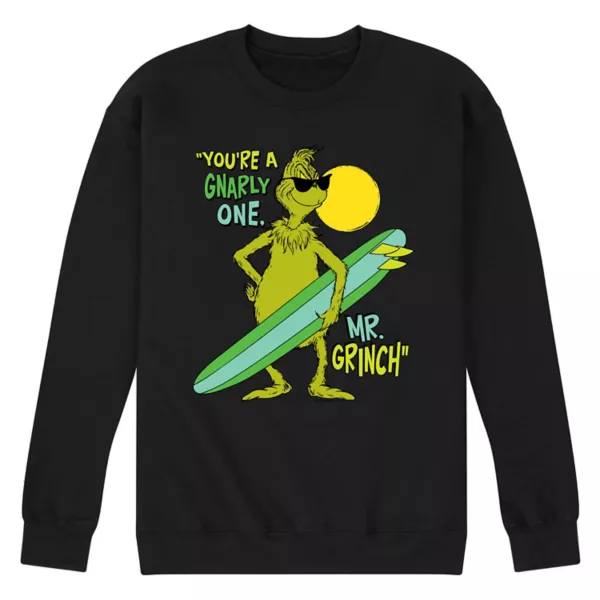 Мужская толстовка из флиса "Доктор Сьюз: Гринч, ты такой противный" Licensed Character, черный
Мужская толстовка из флиса "Доктор Сьюз: Гринч, ты такой противный" Licensed Character, черный