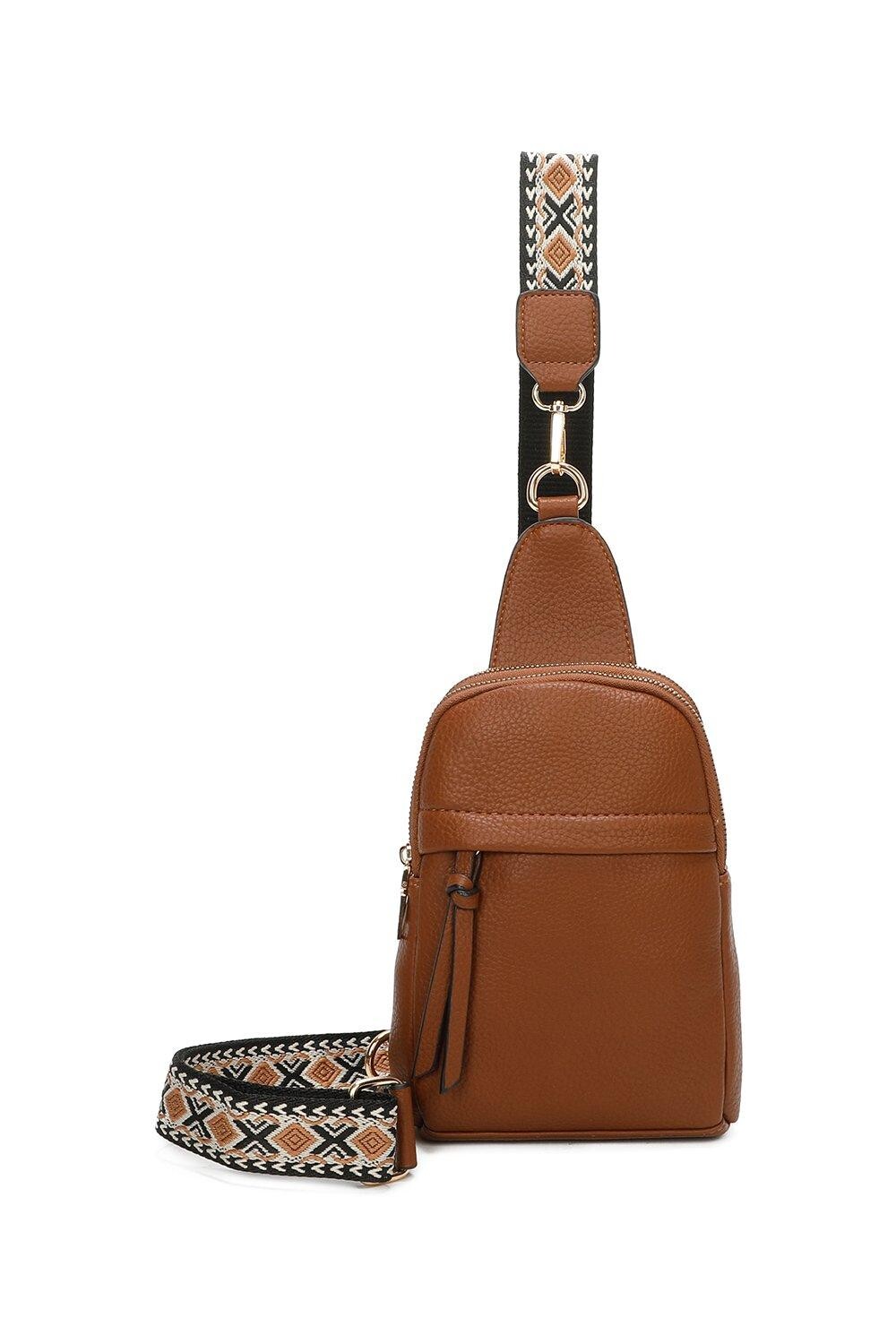 Сумка через плечо Rango из искусственной кожи с холщовым ремешком Fontanella Fashion, коричневый
Сумка через плечо Rango из искусственной кожи с холщовым ремешком Fontanella Fashion, коричневый