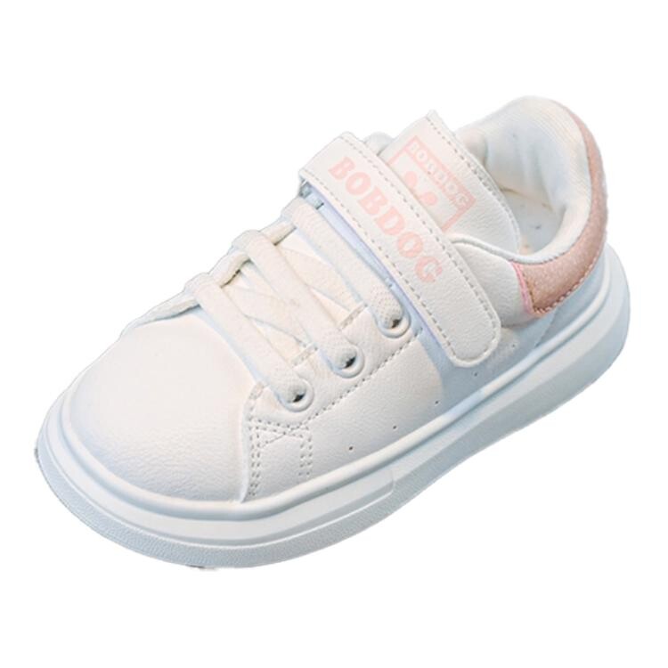 Детская повседневная обувь для детей, кроссовки, кроссовки Bobdog, белый/черный 
Детская повседневная обувь для детей, кроссовки, кроссовки Bobdog, белый/черный