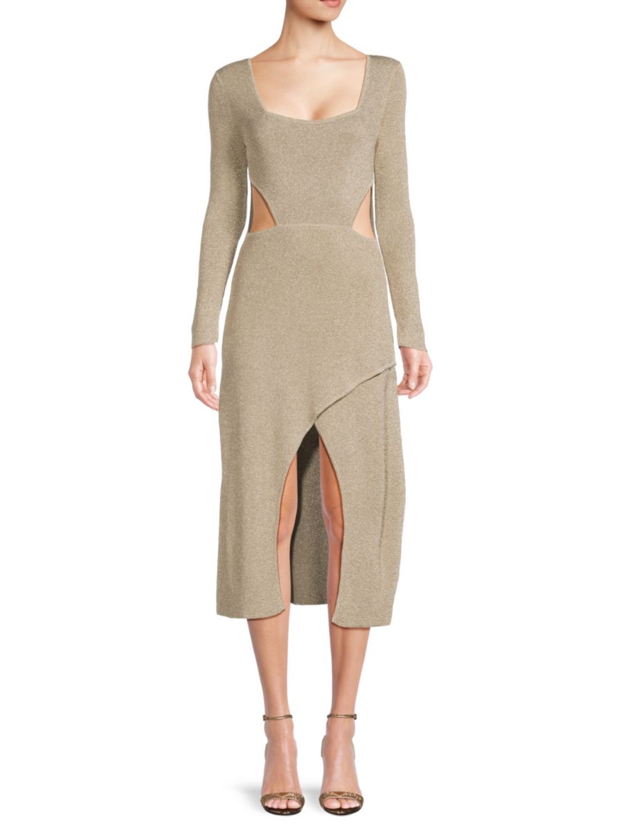 Трикотажное платье с вырезом Minka Misa Los Angeles, золотой
Трикотажное платье с вырезом Minka Misa Los Angeles, золотой