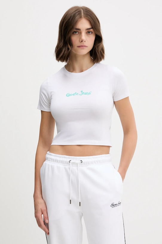 Футболка Guess Jeans, белый
Футболка Guess Jeans, белый