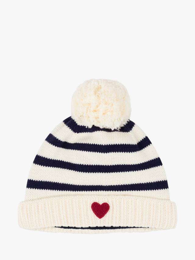 Детская шапочка-бини из хлопковой смеси в полоску Petit Bateau, Marshmallow/Soir
Детская шапочка-бини из хлопковой смеси в полоску Petit Bateau, Marshmallow/Soir