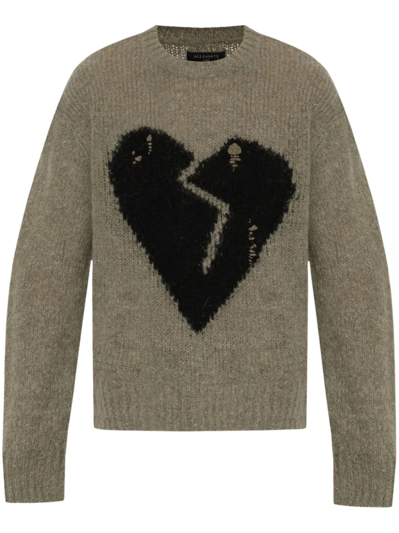 Джемпер AllSaints Luvheart, серый
Джемпер AllSaints Luvheart, серый