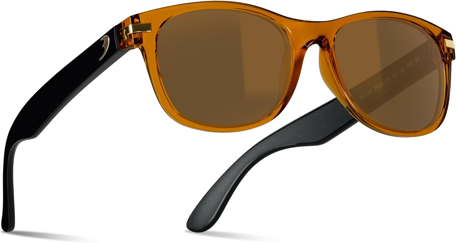 Классические солнцезащитные очки Bnus итальянского производства с линзами Corning из настоящего стекла и возможностью поляризации B.N.U.S, B8132 Crystal Brown / Brown Lens
Классические солнцезащитные очки Bnus итальянского производства с линзами Corning из настоящего стекла и возможностью поляризации B.N.U.S, B8132 Crystal Brown / Brown Lens