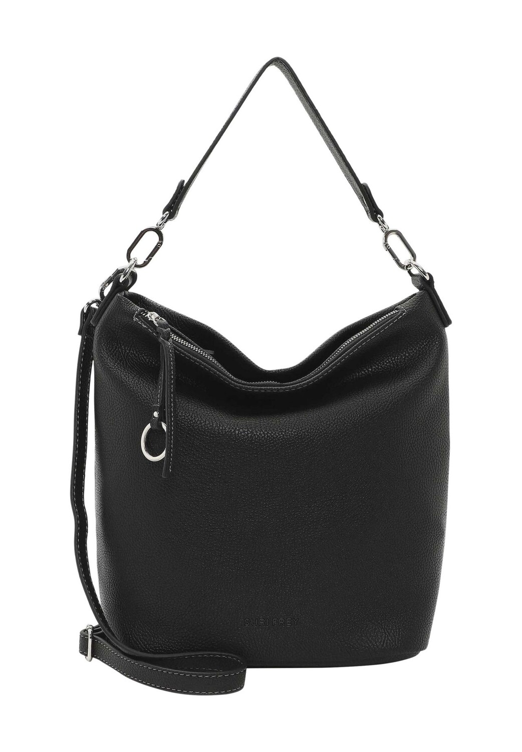 Сумка через плечо, кулон, однотонная, женская SURI FREY, черный 
Сумка через плечо, кулон, однотонная, женская SURI FREY, черный