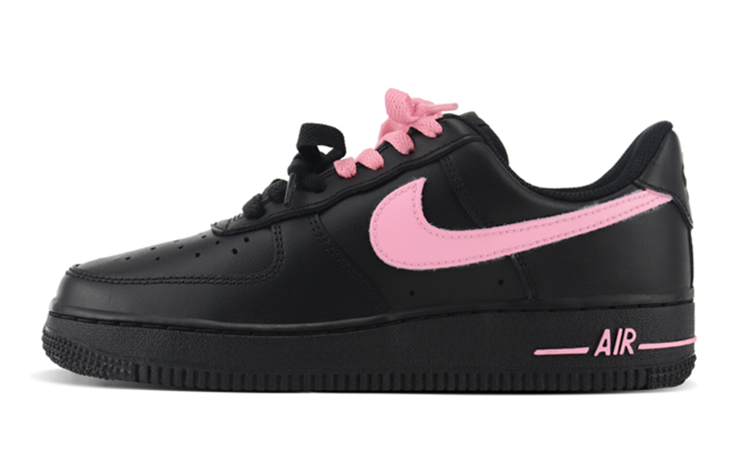 Кроссовки для скейтбординга Air Force 1 женские с низким верхом, черный/розовый Nike
Кроссовки для скейтбординга Air Force 1 женские с низким верхом, черный/розовый Nike