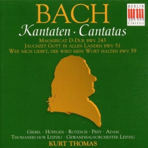 CD диск Bach, J.S. / Thomas: Magnificat / Cantatas
CD диск Bach, J.S. / Thomas: Magnificat / Cantatas