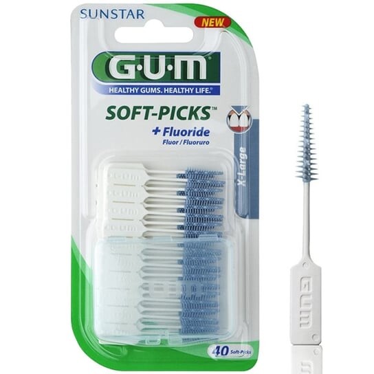 Средства для чистки межзубных промежутков Soft-Pick X-Large, 40 шт. Sunstar, Gum
Средства для чистки межзубных промежутков Soft-Pick X-Large, 40 шт. Sunstar, Gum