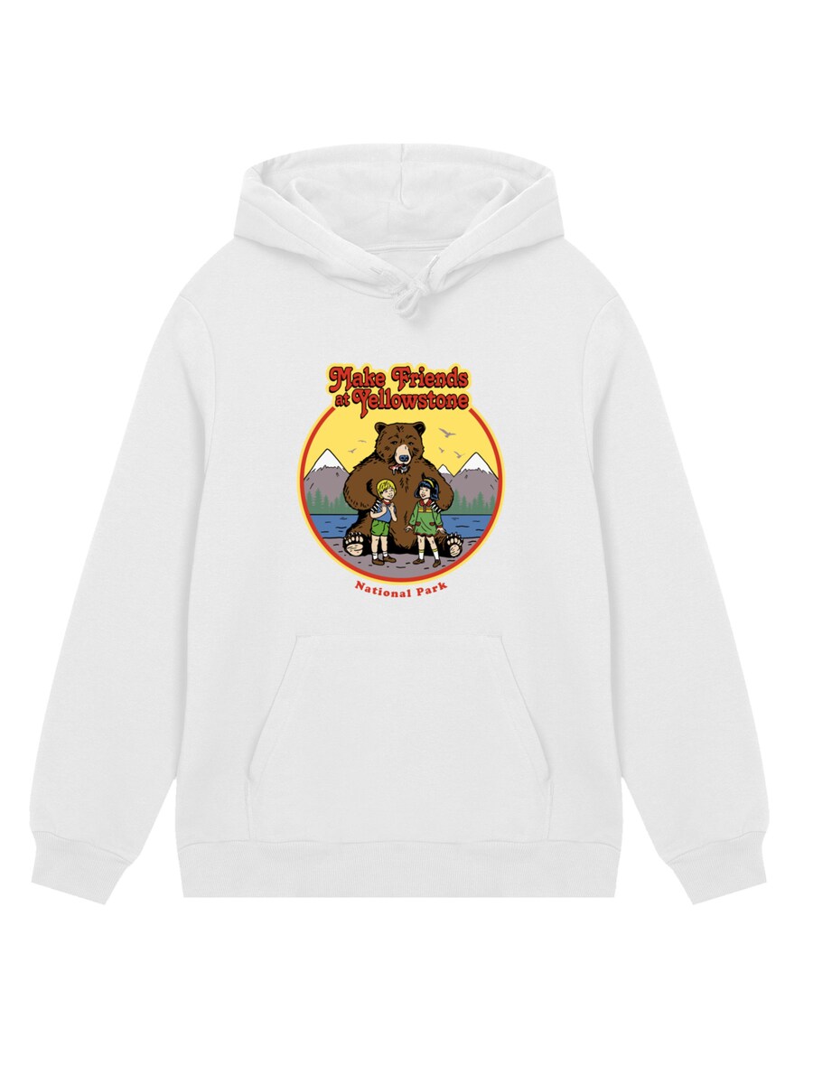 Толстовка F4NT4STIC US National Parks Make Friends At Yellowstone, белый
Толстовка F4NT4STIC US National Parks Make Friends At Yellowstone, белый