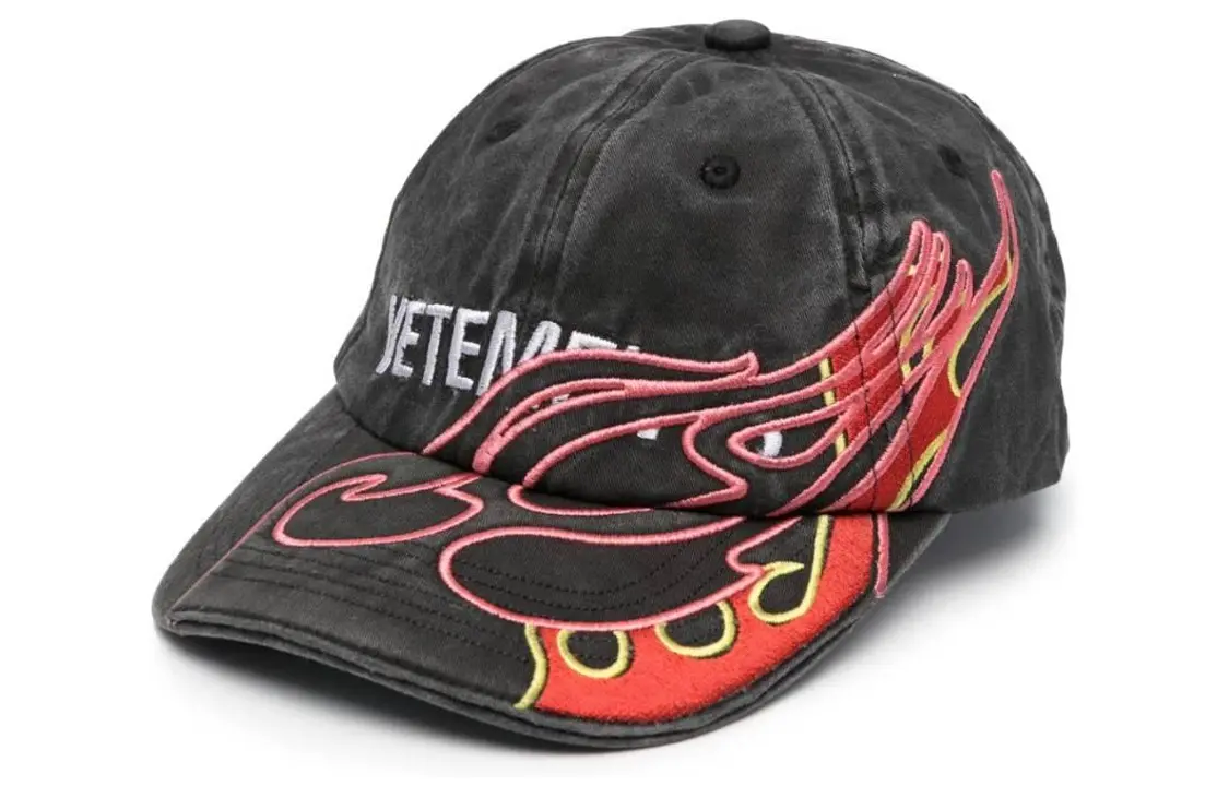 Vetements Кепка с логотипом в виде пламени, Black
Vetements Кепка с логотипом в виде пламени, Black