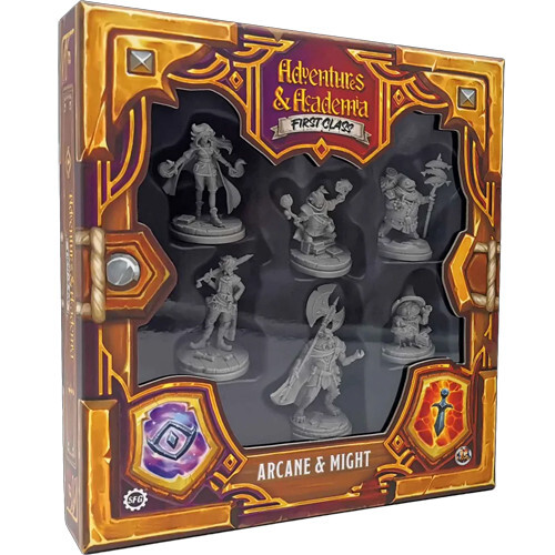Ролевая игра Steamforged Games Adventures & Academia: First Class - Arcane & Might
Ролевая игра Steamforged Games Adventures & Academia: First Class - Arcane & Might