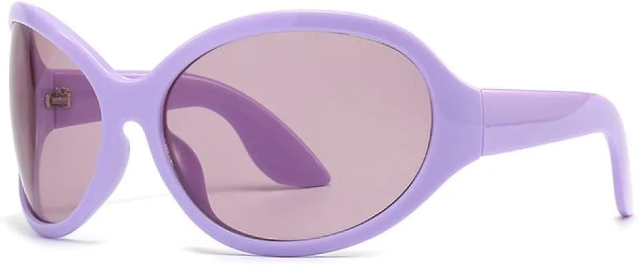 Ретро-очки большого овального размера для женщин и мужчин, солнцезащитные очки, женские солнцезащитные очки с защитой от УФ-излучения UV400 generic, Purple Purple
Ретро-очки большого овального размера для женщин и мужчин, солнцезащитные очки, женские солнцезащитные очки с защитой от УФ-излучения UV400 generic, Purple Purple
