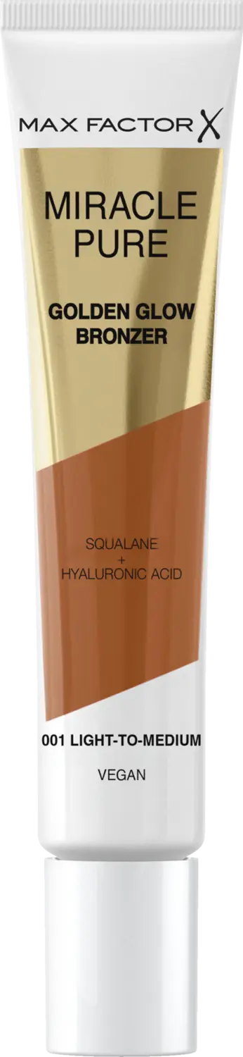 Бронзер Max Factor Miracle Pure Golden Glow Bronzer 001 Light to Medium
Бронзер Max Factor Miracle Pure Golden Glow Bronzer 001 Light to Medium