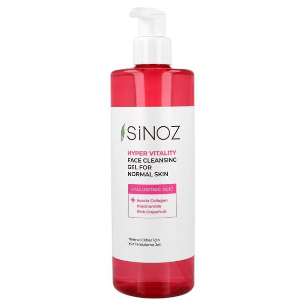 Гель для умывания лица, 400 мл Sinoz Hyper vitality
Гель для умывания лица, 400 мл Sinoz Hyper vitality