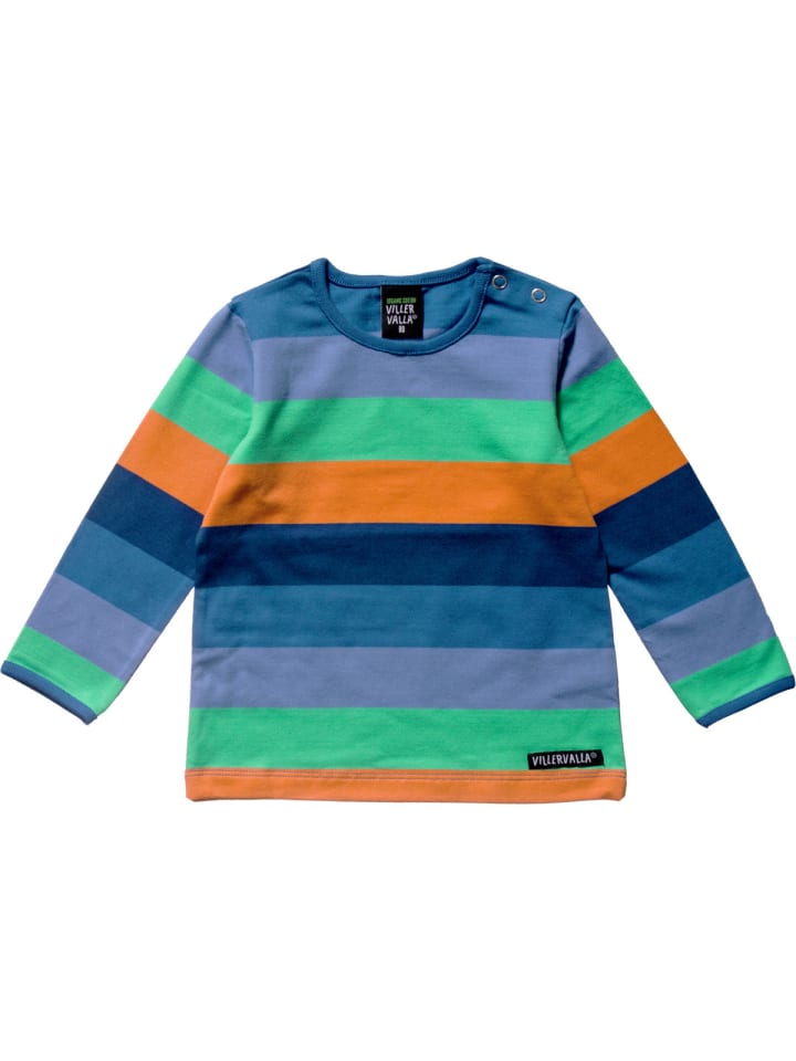 Полосатая рубашка с длинными рукавами синего цвета Villervalla
Полосатая рубашка с длинными рукавами синего цвета Villervalla