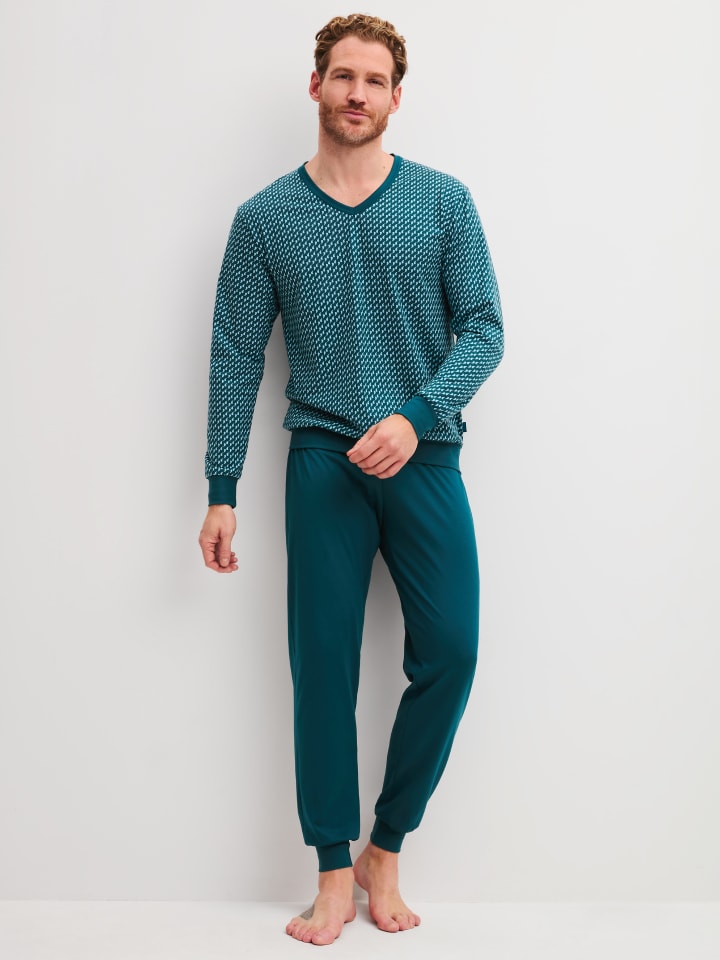 Calida Ретро-пижама синего цвета
Calida Ретро-пижама синего цвета