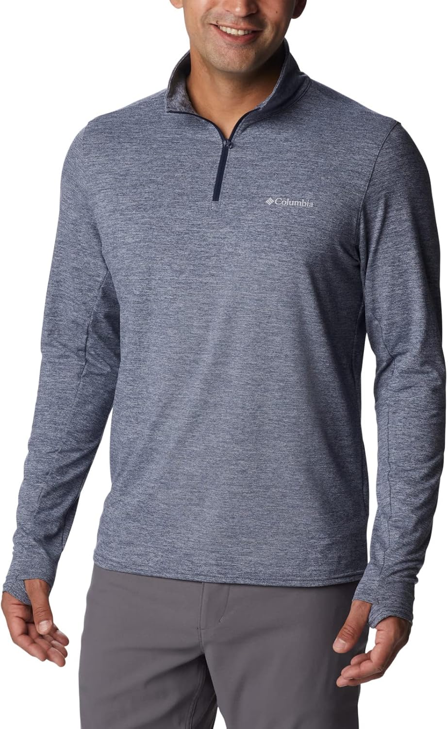 Футболка Columbia Men's Tech Trail 1/4 Zip, Collegiate Navy Heather, Синий, Футболка Columbia Men's Tech Trail 1/4 Zip, Collegiate Navy Heather
Футболка Columbia Men's Tech Trail 1/4 Zip, Collegiate Navy Heather, Синий, Футболка Columbia Men's Tech Trail 1/4 Zip, Collegiate Navy Heather