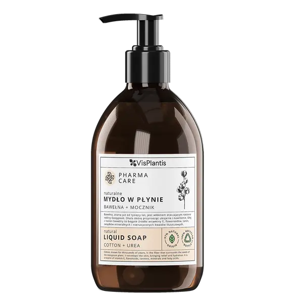 Защитное жидкое мыло хлопок и мочевина, 500 мл Vis Plantis Pharma care
Защитное жидкое мыло хлопок и мочевина, 500 мл Vis Plantis Pharma care