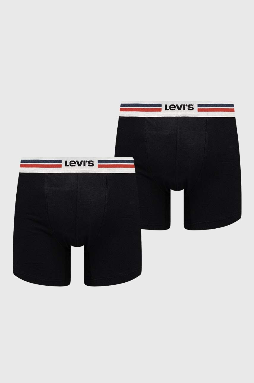 Боксеры, 2 пары Levi'S, черный
Боксеры, 2 пары Levi'S, черный