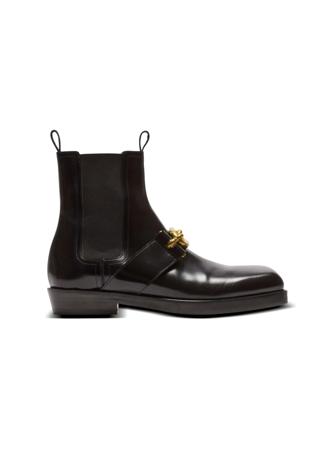 Челси Sync из лакированной кожи Balmain, черный
Челси Sync из лакированной кожи Balmain, черный