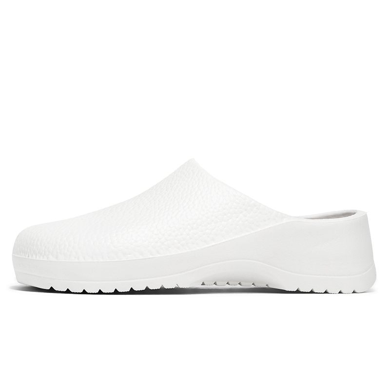 LONGYING Унисекс белые противоскользящие тапочки с закрытым носком, цвет White
LONGYING Унисекс белые противоскользящие тапочки с закрытым носком, цвет White