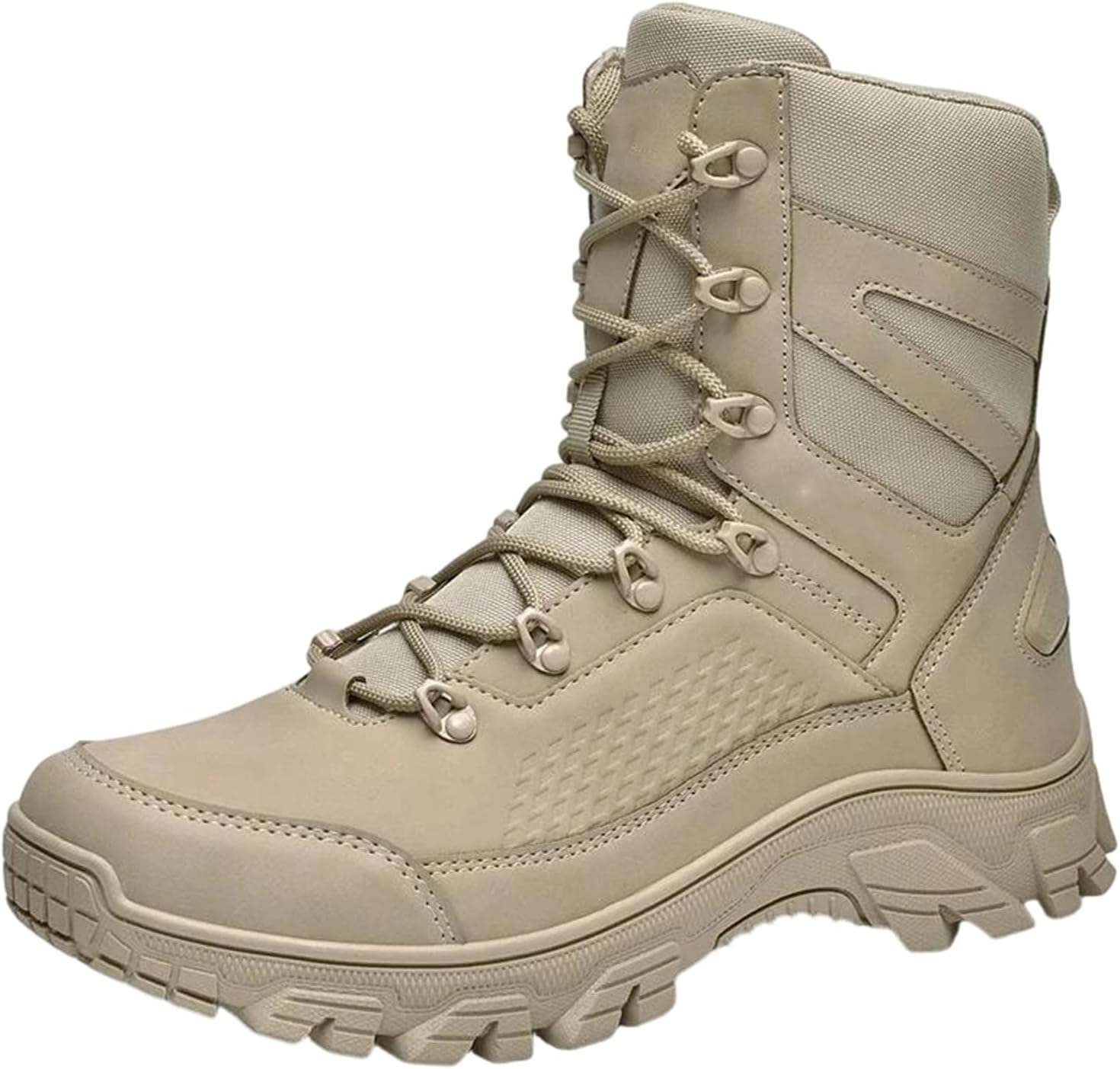 Мужские тренировочные ботинки Alloaone, высокие, противоскользящие, для походов и треккинга, удобные и дышащие, бежевый
Мужские тренировочные ботинки Alloaone, высокие, противоскользящие, для походов и треккинга, удобные и дышащие, бежевый