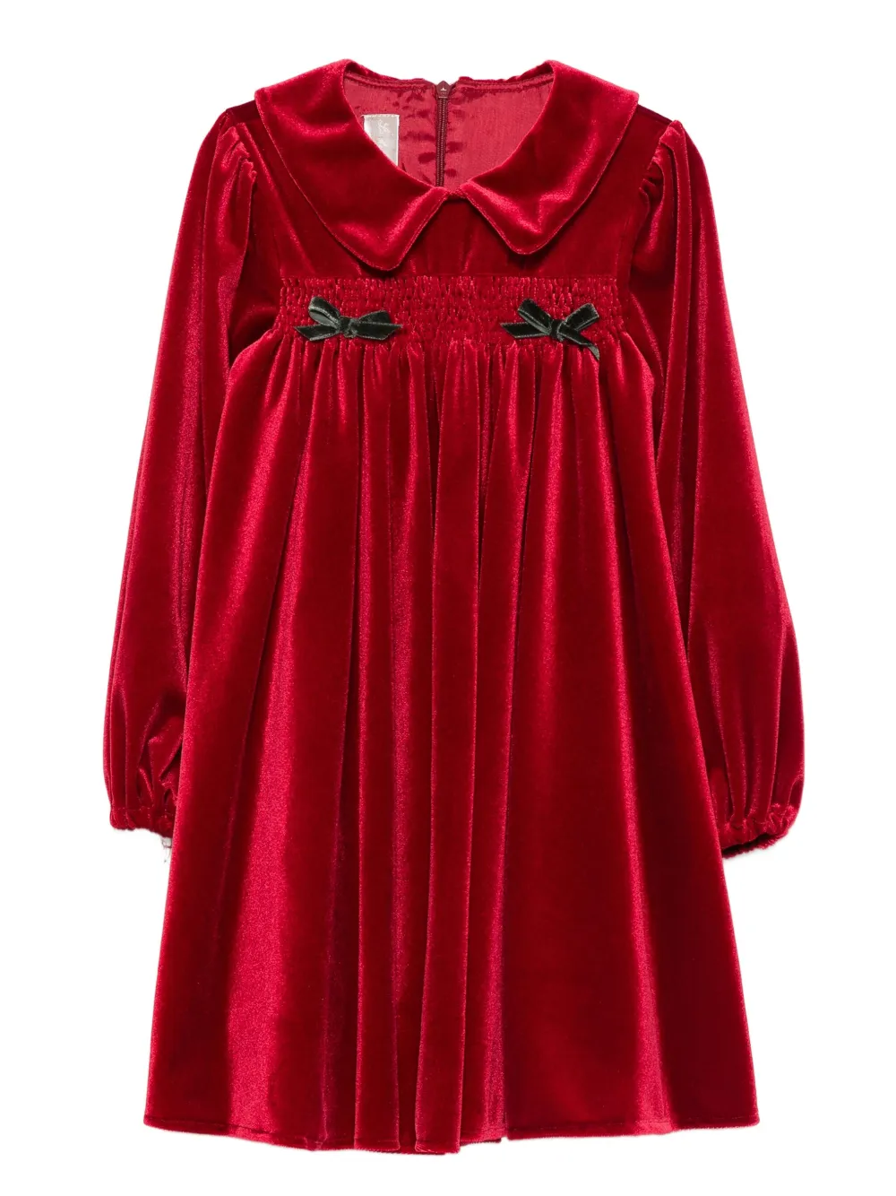 Бархатное платье с плоским воротником La Stupenderia, красный
Бархатное платье с плоским воротником La Stupenderia, красный
