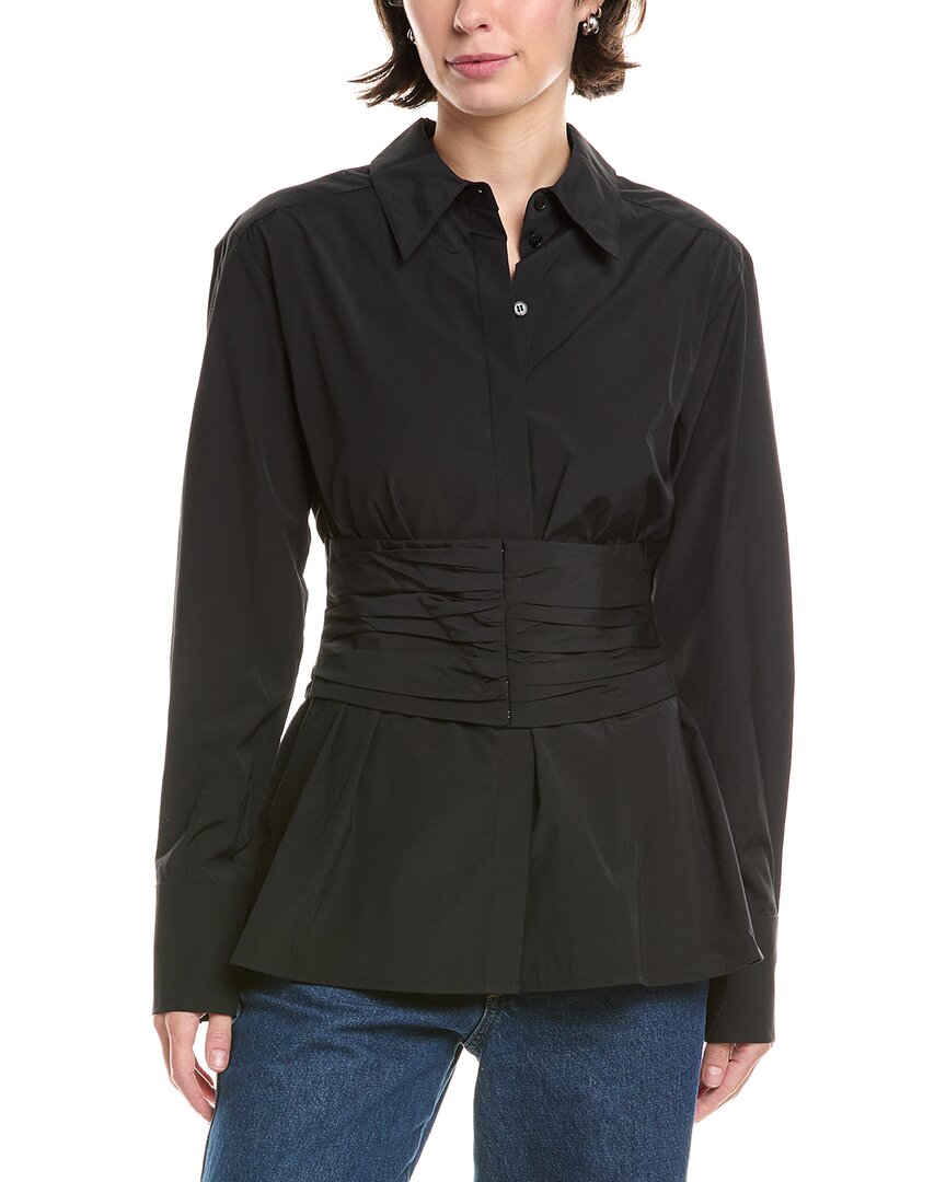 Ребекка Тейлор Рубашка на пуговицах Rebecca Taylor, черный
Ребекка Тейлор Рубашка на пуговицах Rebecca Taylor, черный