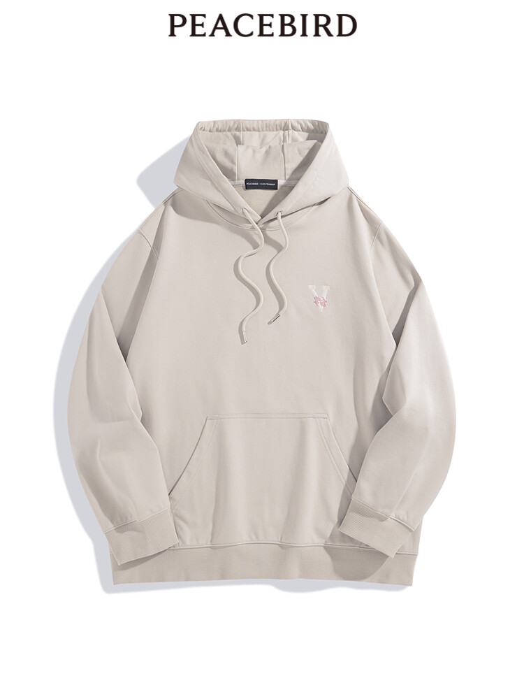 Пуловер мужской Peacebird с капюшоном, серый
Пуловер мужской Peacebird с капюшоном, серый