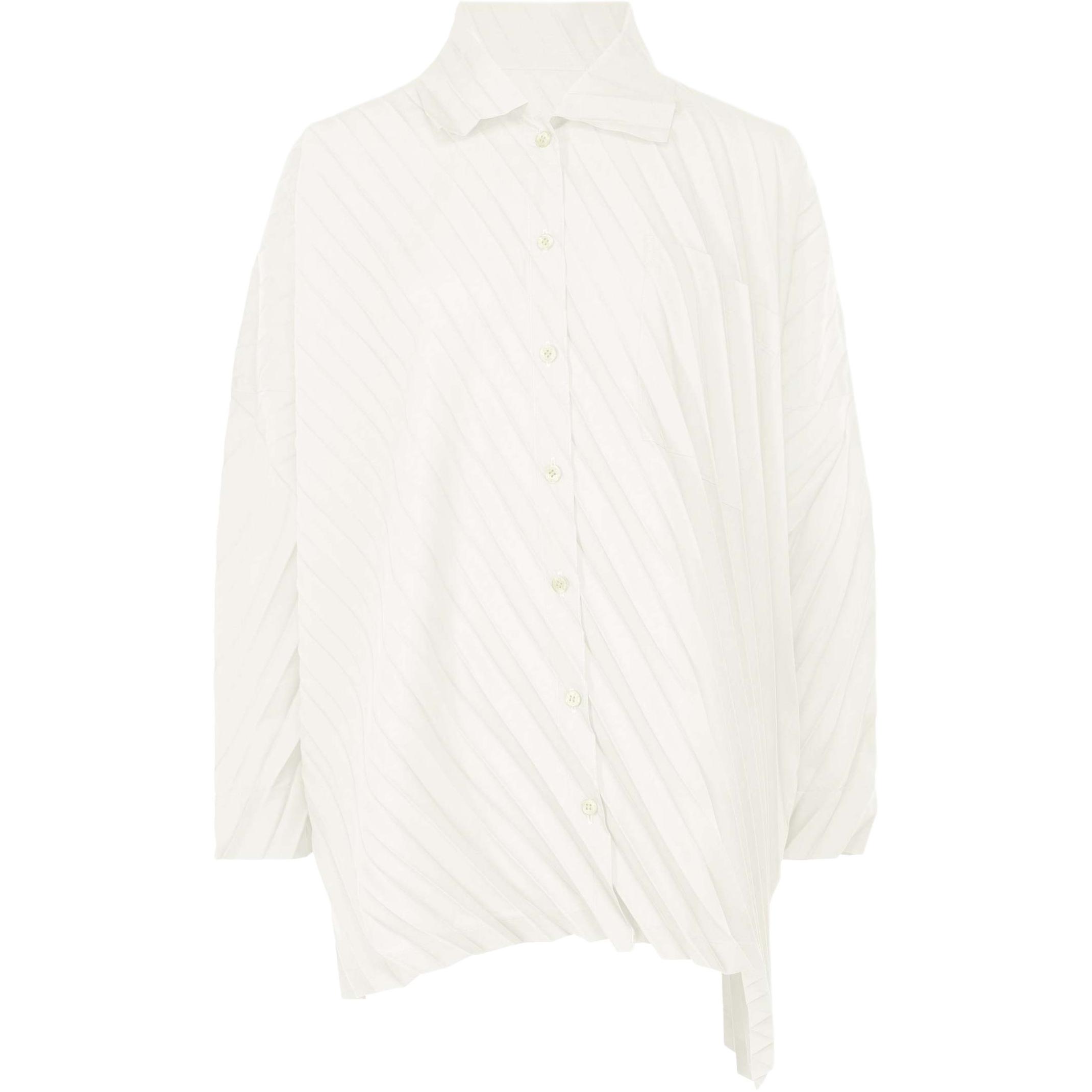 ISSEY MIYAKE Женская белая рубашка
ISSEY MIYAKE Женская белая рубашка