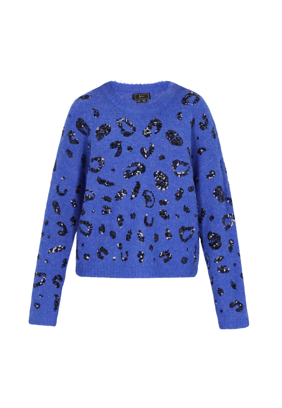 Большой свитер faina Fashion Look, синий
Большой свитер faina Fashion Look, синий