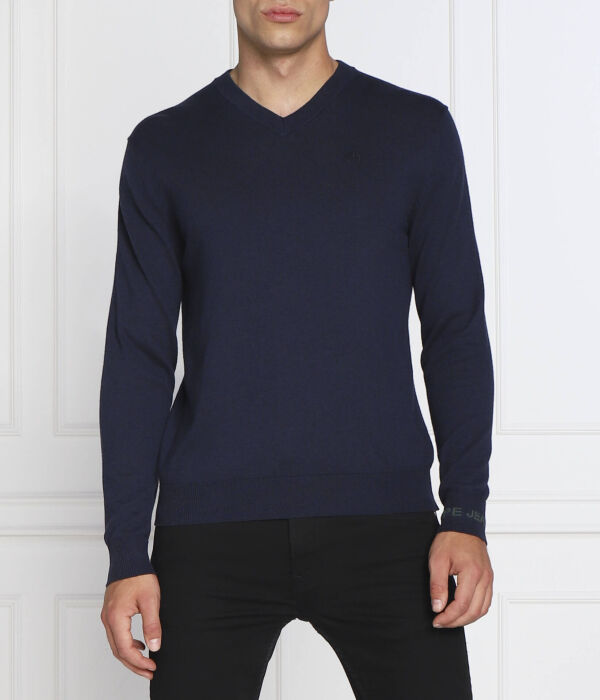 Свитер мужской Pepe Jeans London с v-образным вырезом, синий
Свитер мужской Pepe Jeans London с v-образным вырезом, синий