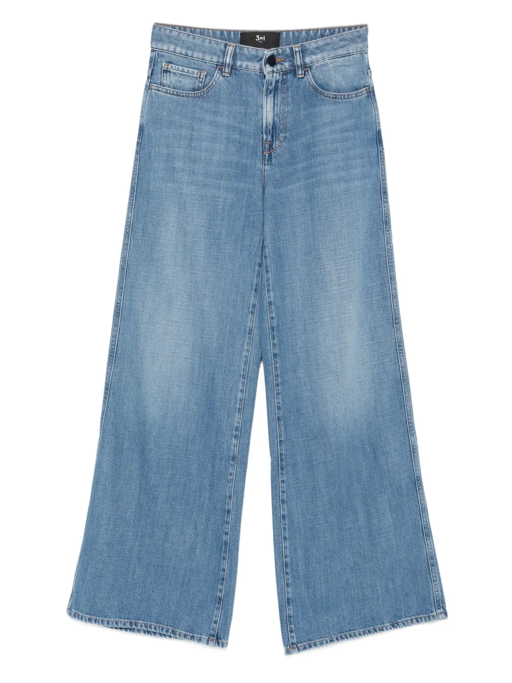 Хлопковые джинсы 3x1, синий
Хлопковые джинсы 3x1, синий