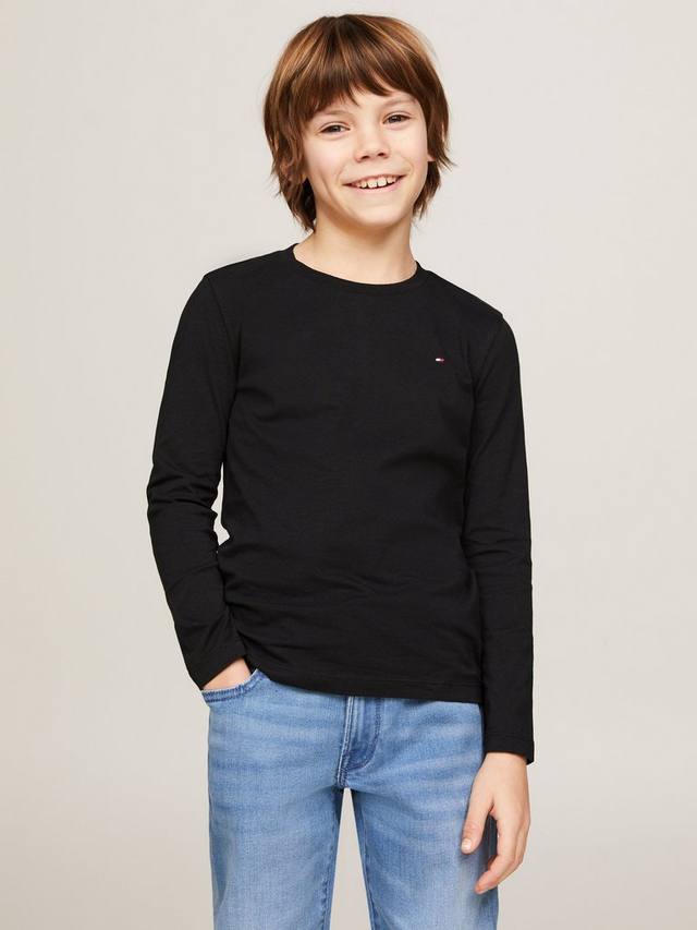 Детская базовая футболка с длинным рукавом и круглым вырезом Tommy Hilfiger, Black, Черный, Детская базовая футболка с длинным рукавом и круглым вырезом Tommy Hilfiger, Black
Детская базовая футболка с длинным рукавом и круглым вырезом Tommy Hilfiger, Black, Черный, Детская базовая футболка с длинным рукавом и круглым вырезом Tommy Hilfiger, Black
