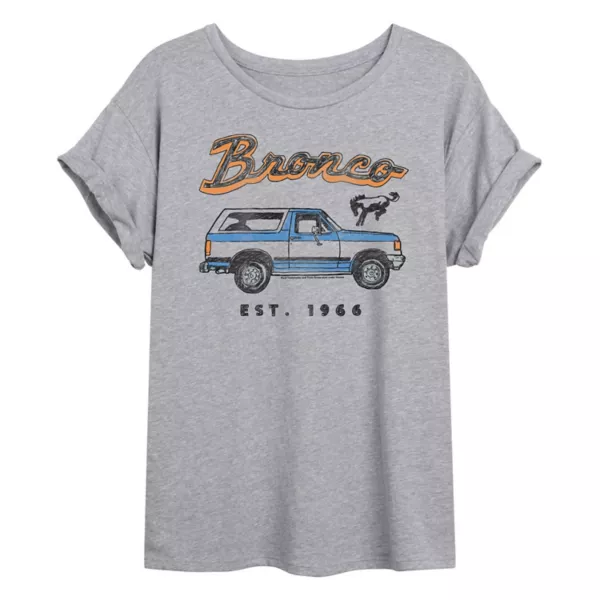 Футболка оверсайз Ford Bronco 1966 для подростков Licensed Character, серый
Футболка оверсайз Ford Bronco 1966 для подростков Licensed Character, серый
