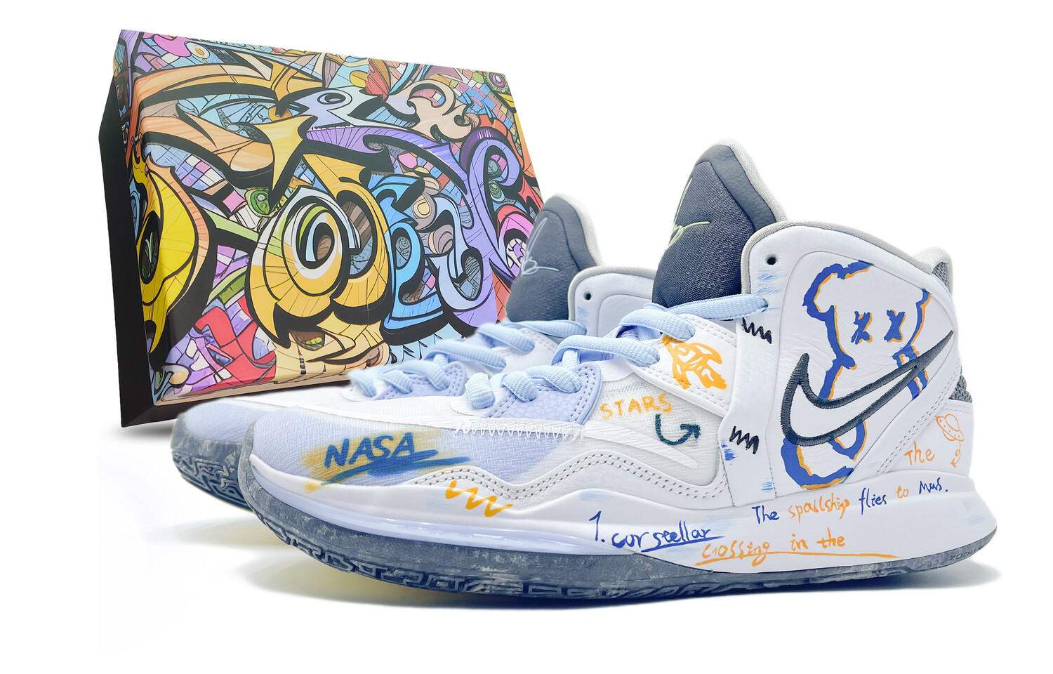 Баскетбольные кроссовки Kyrie 8 Infinity унисекс среднего размера синего цвета Nike
Баскетбольные кроссовки Kyrie 8 Infinity унисекс среднего размера синего цвета Nike