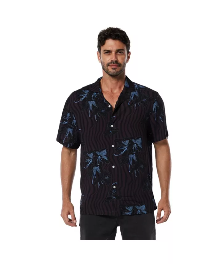 Мужская повседневная гавайская рубашка с коротким рукавом на пуговицах Mio Marino, мультиколор
Мужская повседневная гавайская рубашка с коротким рукавом на пуговицах Mio Marino, мультиколор