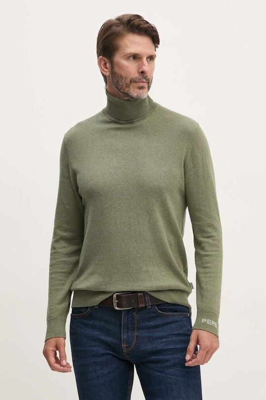 Свитер из смесовой шерсти NEW ANDRE TURTLE NECK Pepe Jeans, зеленый
Свитер из смесовой шерсти NEW ANDRE TURTLE NECK Pepe Jeans, зеленый