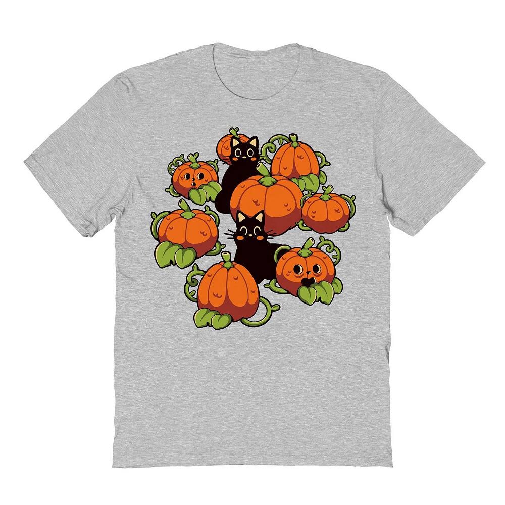 Мужская футболка с рисунком котов и тыквы на Хэллоуин в стиле каваи Licensed Character, цвет Sport Gray
Мужская футболка с рисунком котов и тыквы на Хэллоуин в стиле каваи Licensed Character, цвет Sport Gray