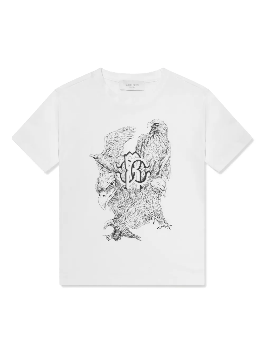 Футболка с графичным принтом Roberto Cavalli, белый
Футболка с графичным принтом Roberto Cavalli, белый