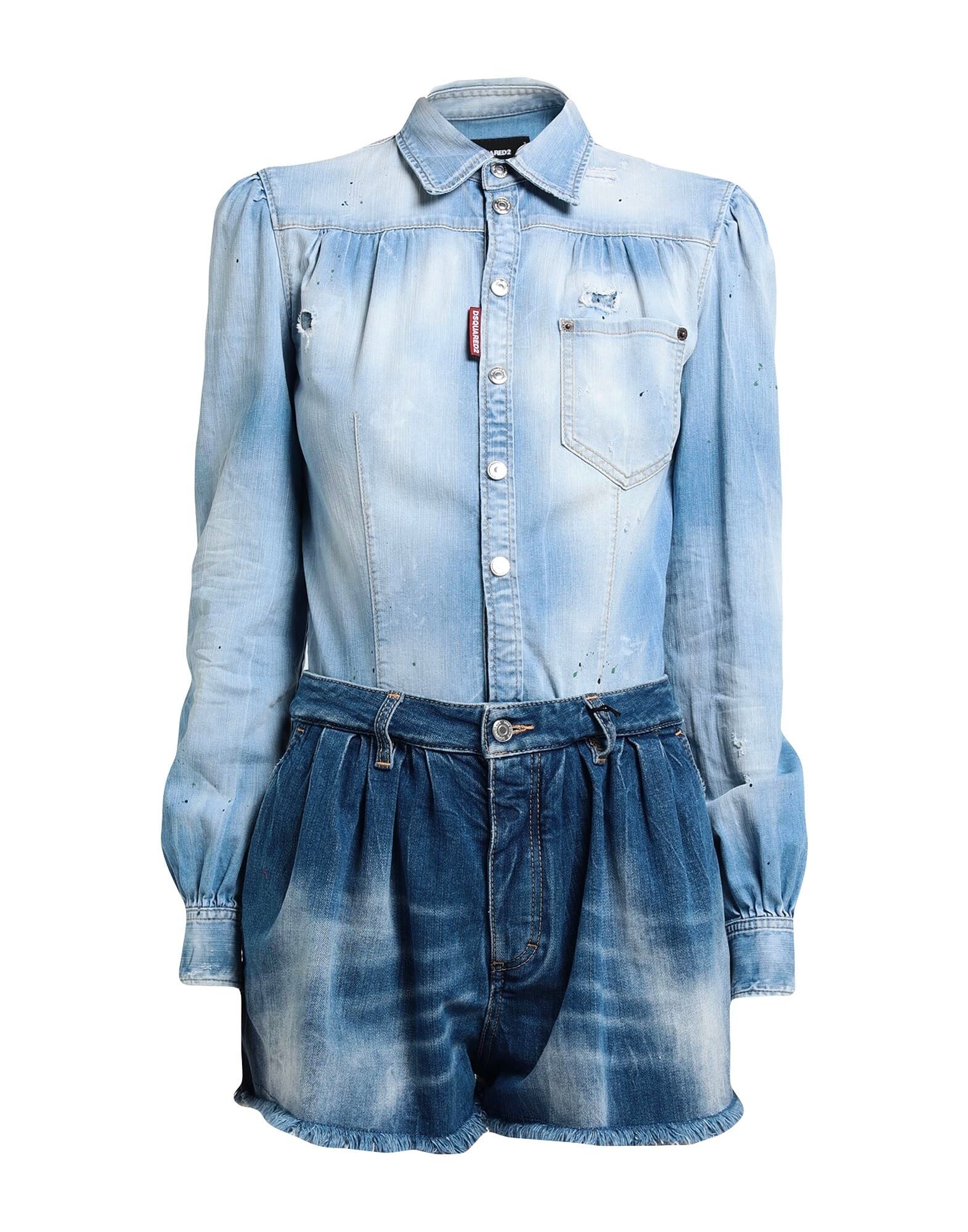 Джинсовый комбинезон Dsquared2, синий
Джинсовый комбинезон Dsquared2, синий