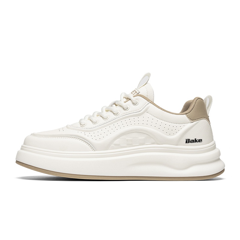 BAKE Мужские противоскользящие скейтерские кеды с эффектом увеличения роста бежево-абрикосового цвета, цвет Beige Apricot
BAKE Мужские противоскользящие скейтерские кеды с эффектом увеличения роста бежево-абрикосового цвета, цвет Beige Apricot