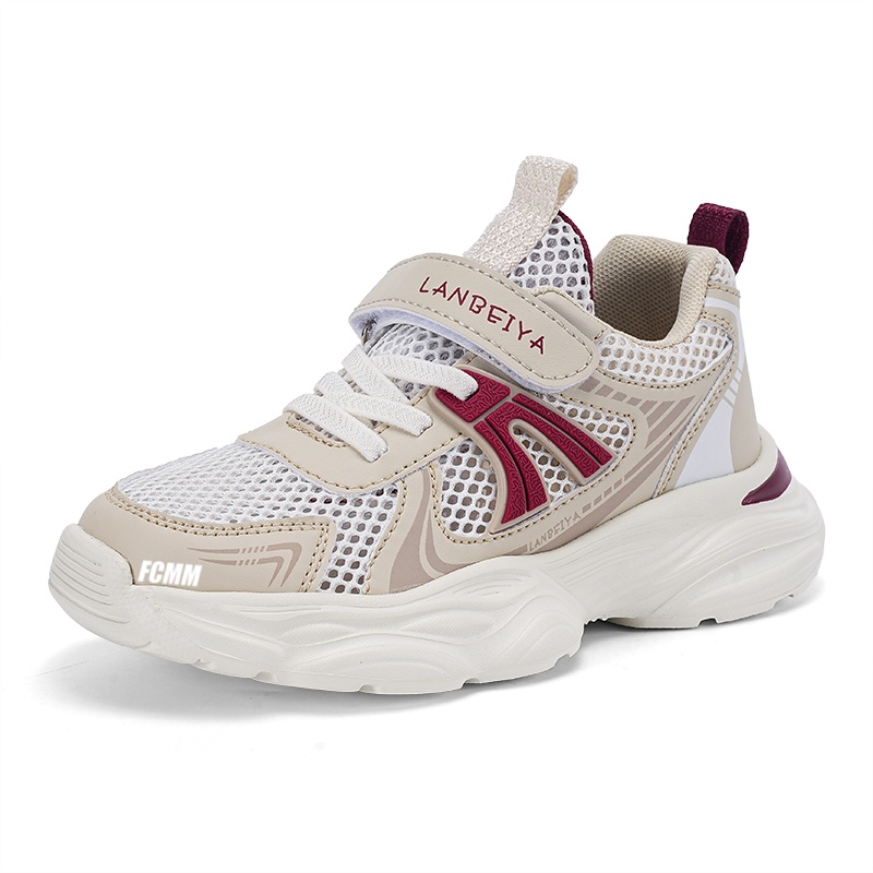 Прочные дышащие низкие повседневные кроссовки для детей FCMM, бежевый/красный
Прочные дышащие низкие повседневные кроссовки для детей FCMM, бежевый/красный