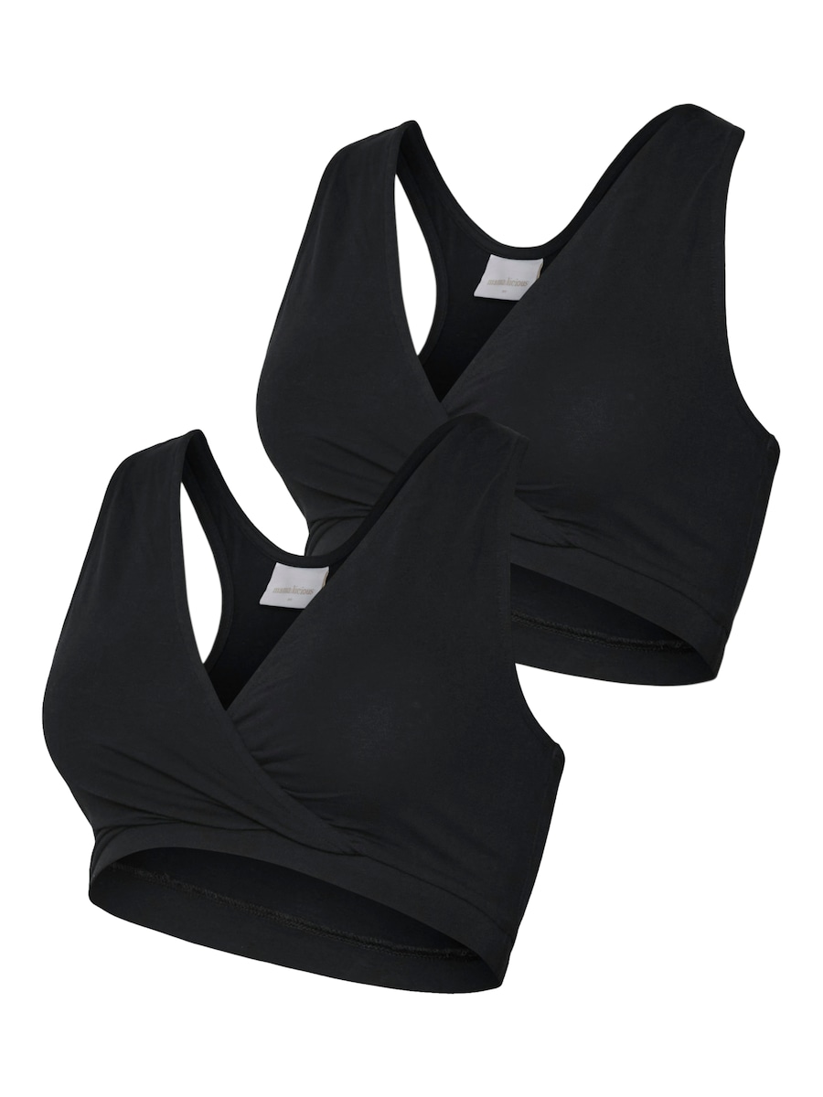 Бюстгальтер-бралетт MAMALICIOUS, черный
Бюстгальтер-бралетт MAMALICIOUS, черный