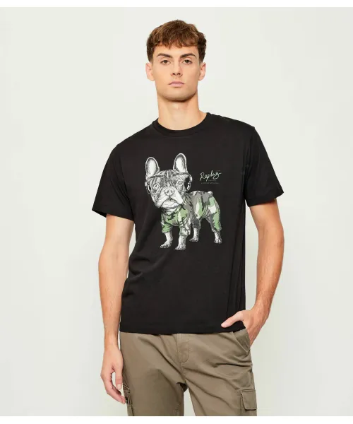 Футболка Regular fit Replay, черный
Футболка Regular fit Replay, черный