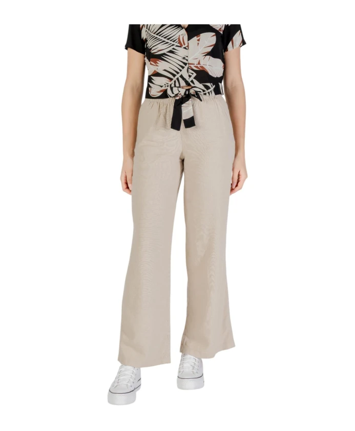 Бежевые льняные кружевные брюки Only, бежевый
Бежевые льняные кружевные брюки Only, бежевый